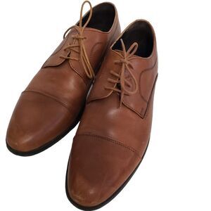 Windsor Smith Kingston Men's Brown Leather Oxfords, Size 9.5
